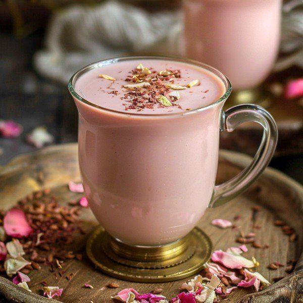 Kashmiri Chai - pink tea with pistachio and almond